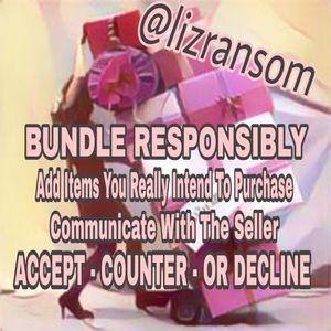 Please accept or decline bundles you create